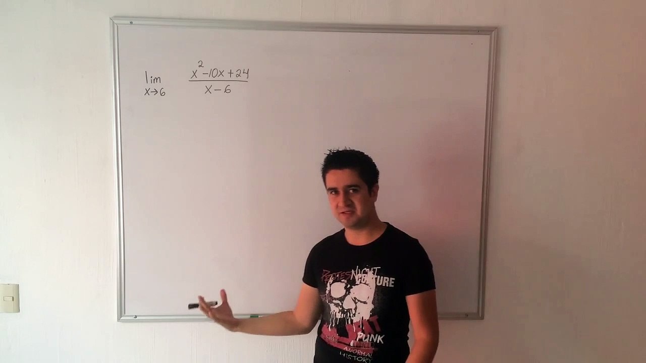 Límite por factorización Ejemplo 03