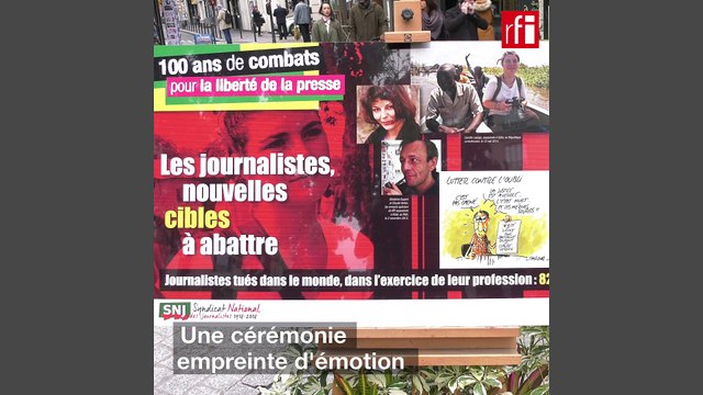 Une place «Ghislaine Dupont - Claude Verlon - Camille Lepage» inaugurée à Paris