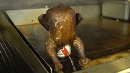 This BBQ Joint's Beer Can Chicken Is A Sight To Behold