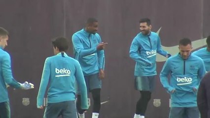 Download Video: El Barça se prepara para visitar al Celta de Vigo