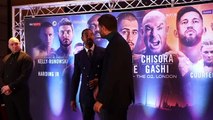 HE BLANKED ME! - DERECK CHISORA SHUNS & REFUSES HANDSHAKE WITH SINEAD GASHI / CHISORA-GASHI