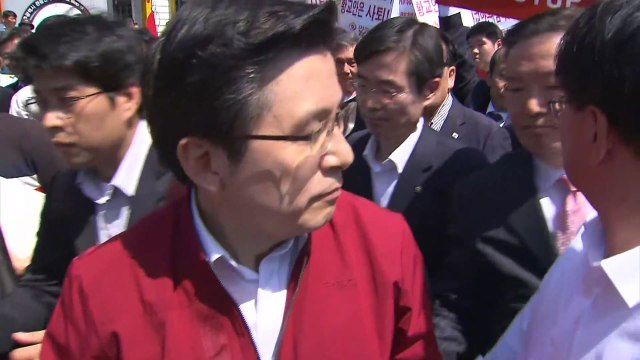 광주 찾은 황교안 대표, 거센 항의 받아 / YTN