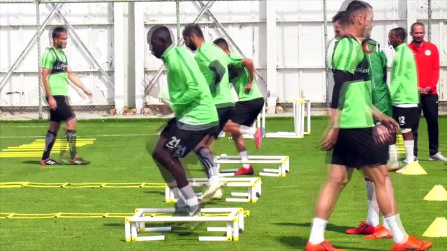 Atiker Konyaspor, Alanyaspor hazırlıklarını sürdürdü