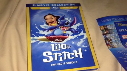 Lilo & Stitch 1 & 2 2-Movie Collection Blu-Ray/Digital HD Unboxing