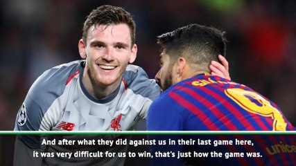 Valverde wary of possible Liverpool comeback