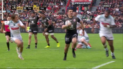 Toulouse / Pau : L'essai de Ramos face à Pau