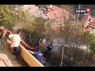 डीएम कार्यालय और कॉलोनी परिसर में लगी भीषण आग, बुझाने में घंटों लगे