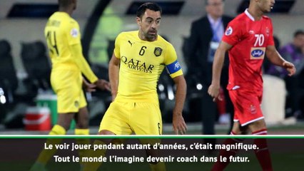 Barcelone - Valverde : ''Xavi a le profil pour être un jour le coach du barça''