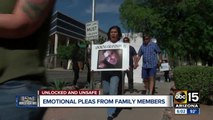 Families of prisoners and corrections officers demand safety be top priority