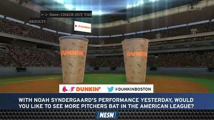 Dunkin' Poll: Do You Want To See More Pitchers Bat In American League?