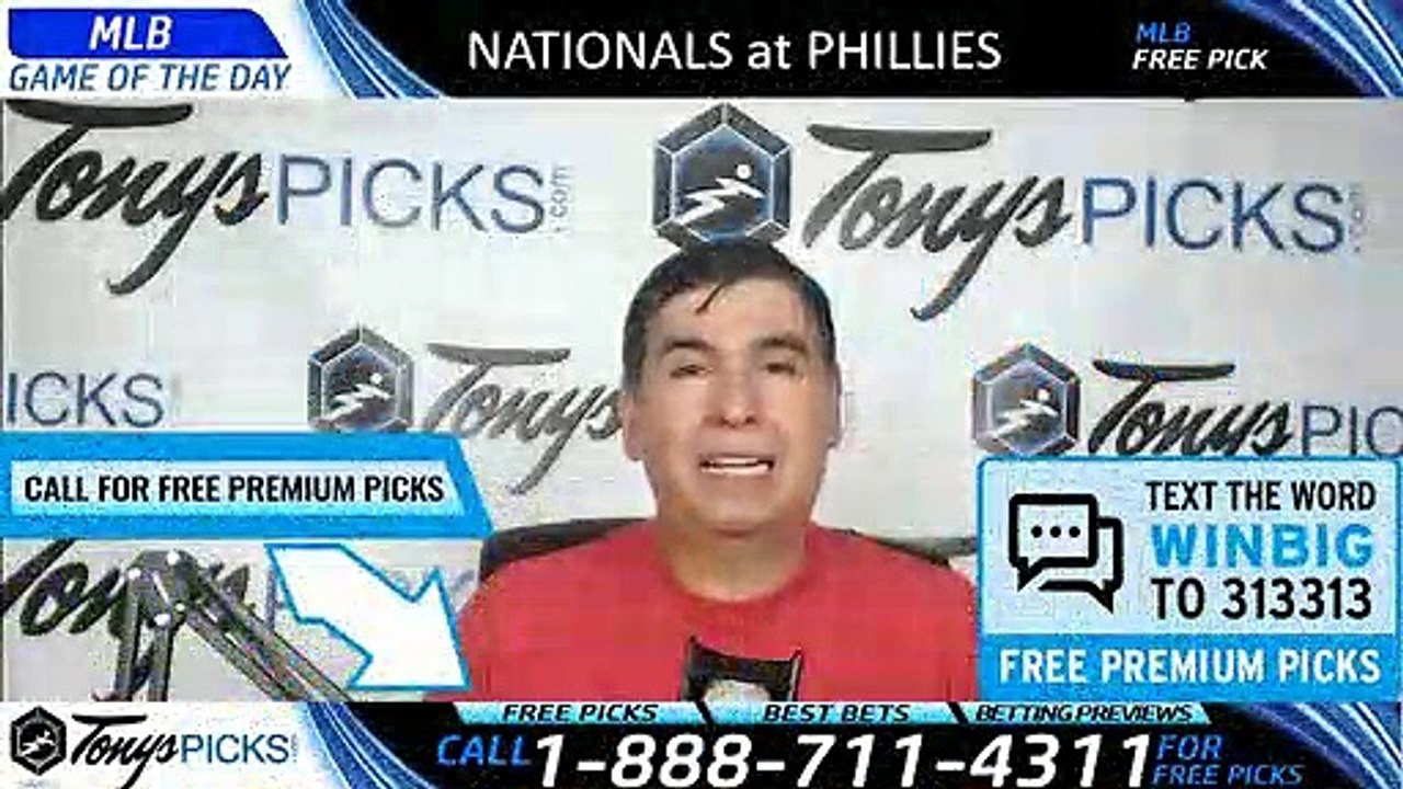 Washington Nationals vs. Philadelphia Phillies 5/4/2019 Picks Predictions