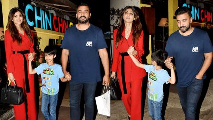 Shilpa Shetty enjoys dinner date with family in Mumbai; Watch Video | FilmiBeat