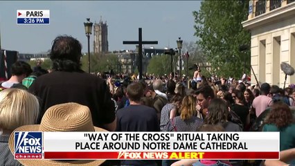 Way of the Cross ritual takes place around Notre Dame Cathedral - Fox News Video