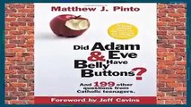 Did Adam   Eve Have Belly Buttons?  For Kindle