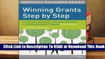 Full E-book  Winning Grants Step by Step: The Complete Workbook for Planning, Developing and
