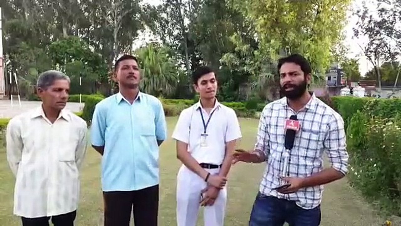 Ex BSF Head Constable Son J&K Topper in 12th CBSE