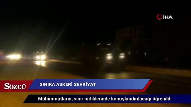 Suriye sınırına komando sevkiyatı