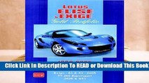 Full E-book Lotus Elise & Exige Gold Portfolio 1996-2005  For Full