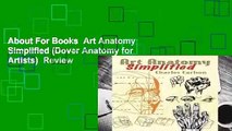 About For Books  Art Anatomy Simplified (Dover Anatomy for Artists)  Review