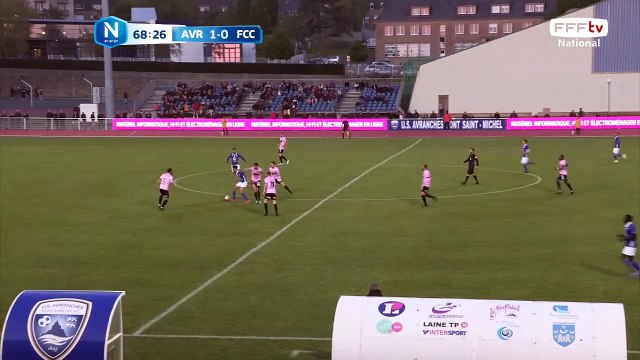 Le gardien qui décale le ballon sur le poteau