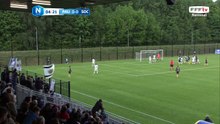 Ouverture du score d'Antoine BATISSE sur corner ! 1-0 pour le Pau FC.