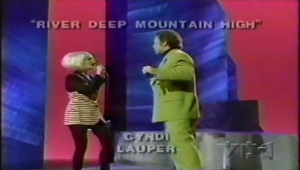 1993 "River Deep-Mountain High" Live Cover Version w/Tom Jones and Cyndi Lauper
