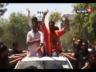 चूरू में दिखा सनी का ‘गदर’, राहुल कस्वां के सर्मथन में किया रोड शो-Sunny Deol in election campaign, road show in churu