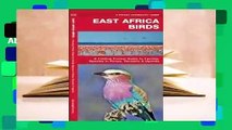 About For Books  East Africa Birds: A Folding Pocket Guide to Familiar Species in Kenya, Tanzania