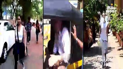 मुंबई में स्पॉट हुए सितारे