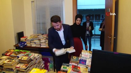 Öğrenciler topladığı kitaplarla ilçelerde kütüphane kuracak