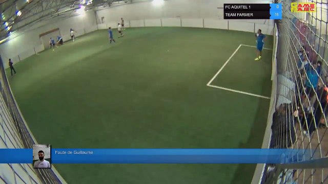 Faute de Guillaume - FC AQUITEL 1 Vs TEAM FARMER - 03/05/19 20:00 - LIGUE 2 - Poitiers Game Parc