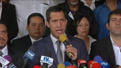 Guaidó: "Vamos a entregar una proclama a las Fuerzas Armadas para que atiendan la llamada de Venezuela"