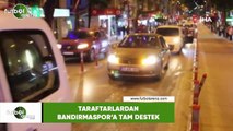 Taraftarlardan Bandırmaspor'a tam destek