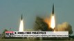 N. Korea fires multiple short-range projectiles off eastern coast