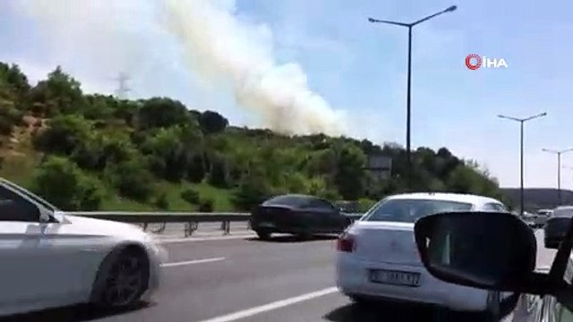 - TEM otoyolu Kavacık mevkiinde ormanlık alanda yangın çıktı. olay yerine çok sayıda itfaiye ekibi sevk edildi.
