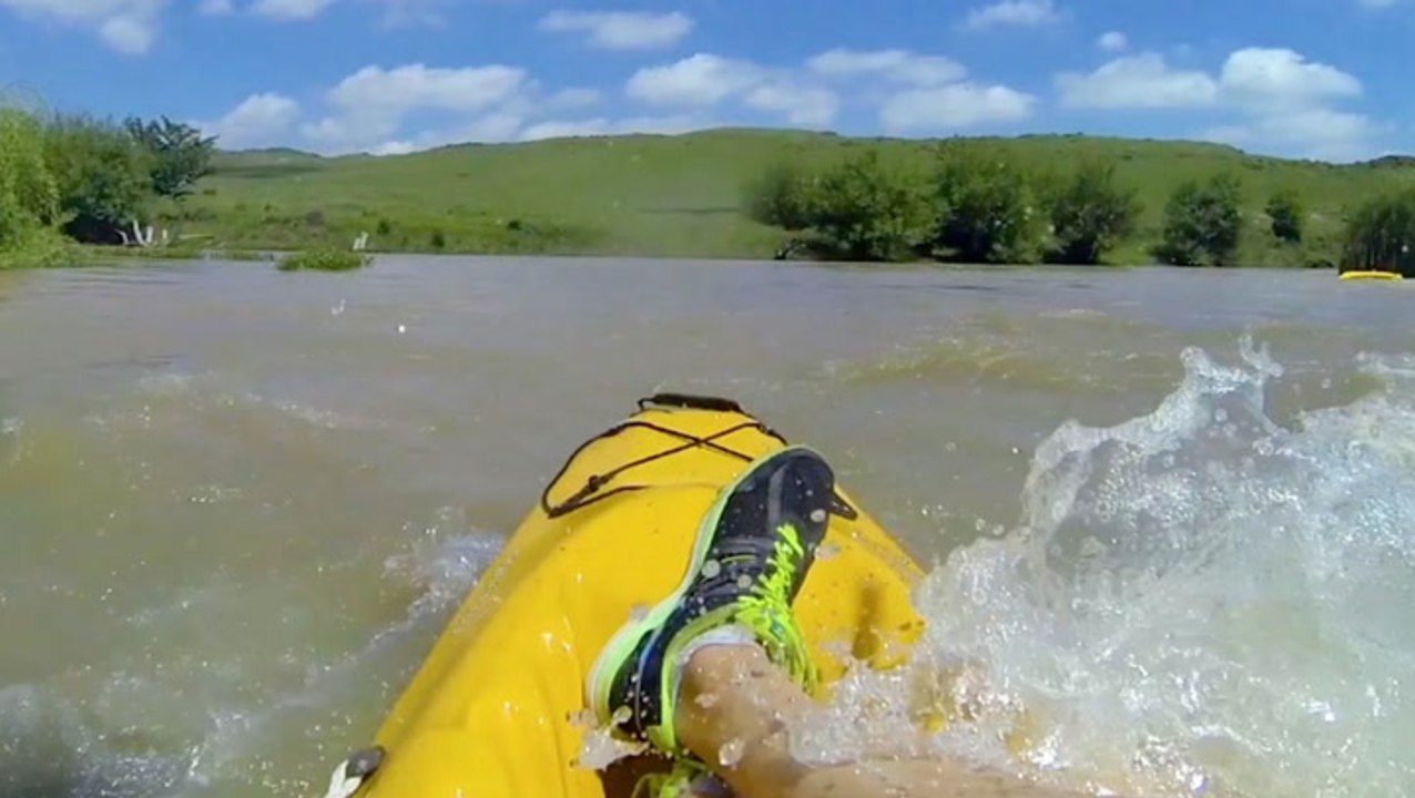 Rookie Kayakers Capsize In Rapids