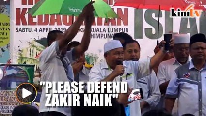 Tuan Ibrahim: We must defend Zakir Naik