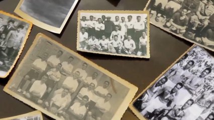 صورة توثق ذكريات أول فريق فلسطيني لكرة القدم