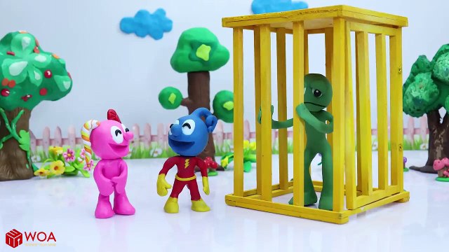 CLAY MIXER SUPERHERO CUSTUME IDEAS Animation Cartoons Play Doh