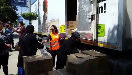 LÖSEV iyilikler tırı geldi - İSTANBUL