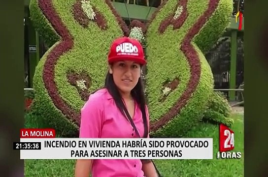 La Molina: incendio en vivienda habría sido provocado para desaparecer huellas de triple crimen