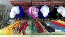 Sarayları süsleyen 'Uşak Halısı' kadınların elinde hayat buluyor