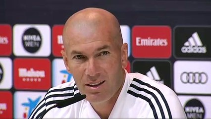 Zidane: "Va a haber cambios, pero muchos se van a quedar"