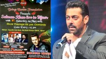 Salman Khan LASHES Out At A Charity Event For Using His Name Falsely
