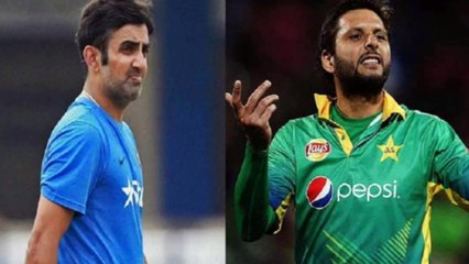 Shahid Afridi calls Gautam Gambhir Sariyal (burnt); शाहिद अफरीदी की आत्मकथा गेम चेंजर