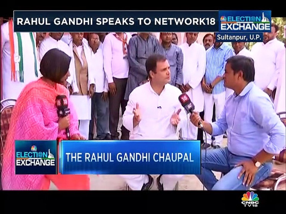 Rahul Gandhi speaks to Network18