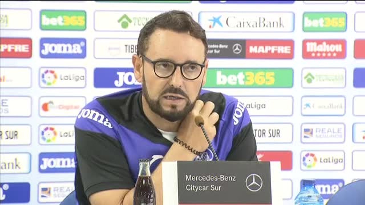 José Bordalás: "Nos estamos jugando una posibilidad histórica"