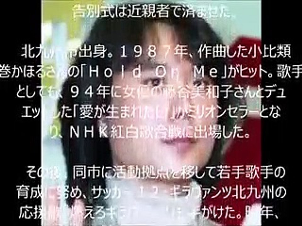 ５月に癌で亡くなった芸能人,　2015年