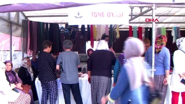 MERSİN ÇAMLIYAYLA'DA, İĞNE OYASI FESTİVALİ