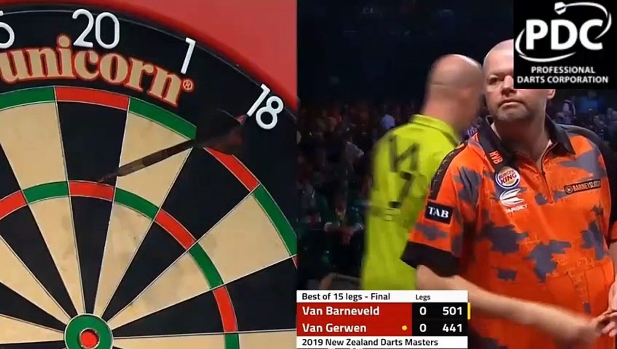 Michael van Gerwen vs Raymond van Barneveld | FINAL | New Zealand Darts Masters 2019